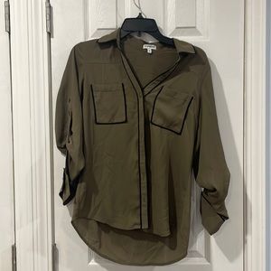 Preloved Express button down in size S